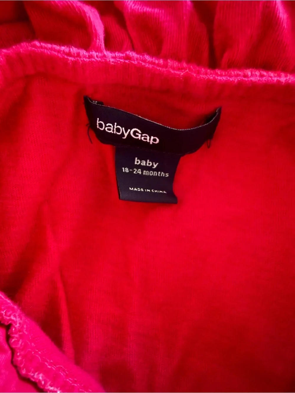 GAP Girls Ruffled Tiered Dress - Bright Fuchsia Pink